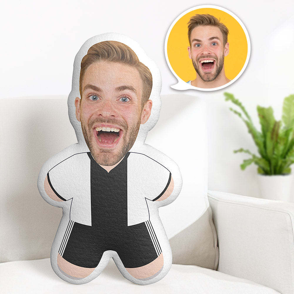 Teddy-kissen Der Deutschen Fußballmannschaft Mit Individuellem Gesicht, Personalisiertes Foto, Minime-puppe - MeineFotoTassen