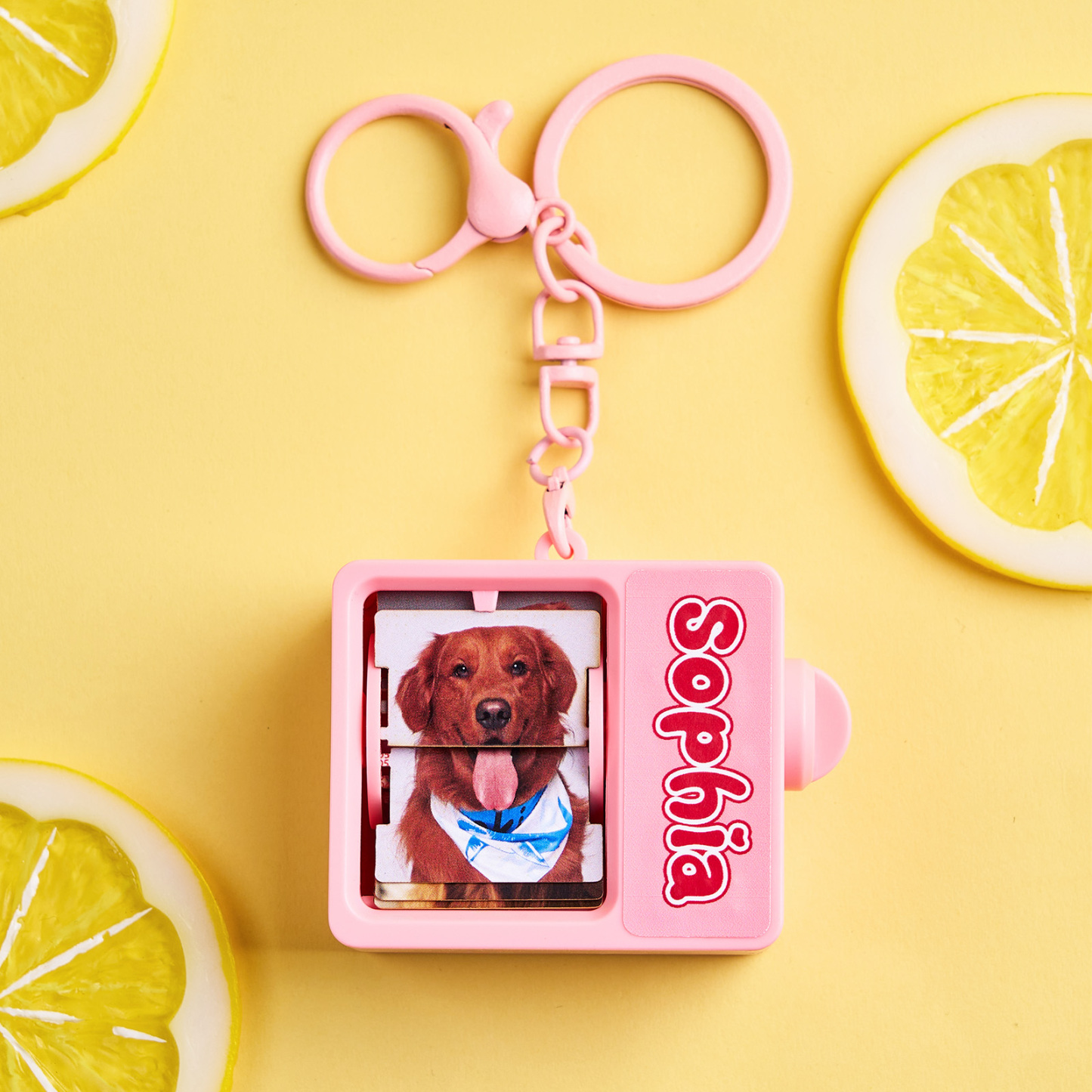 Benutzerdefinierter Flip-foto-schlüsselanhänger Personalisierter Flip-foto-schlüsselanhänger Mit Automatischer Rolle Flip-foto-schlüsselanhänger Überraschungsgeschenke - DePhotoBoxer