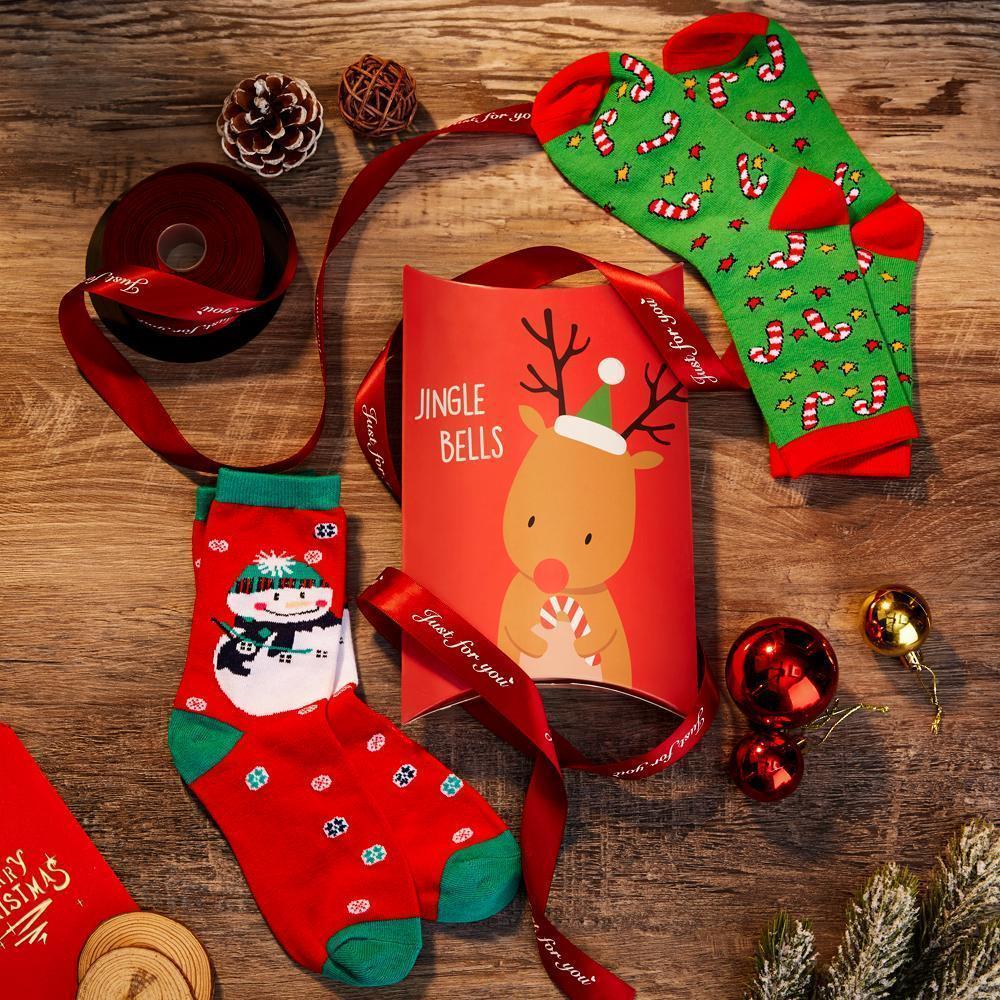 Christmas Socks Set Cotton Socks