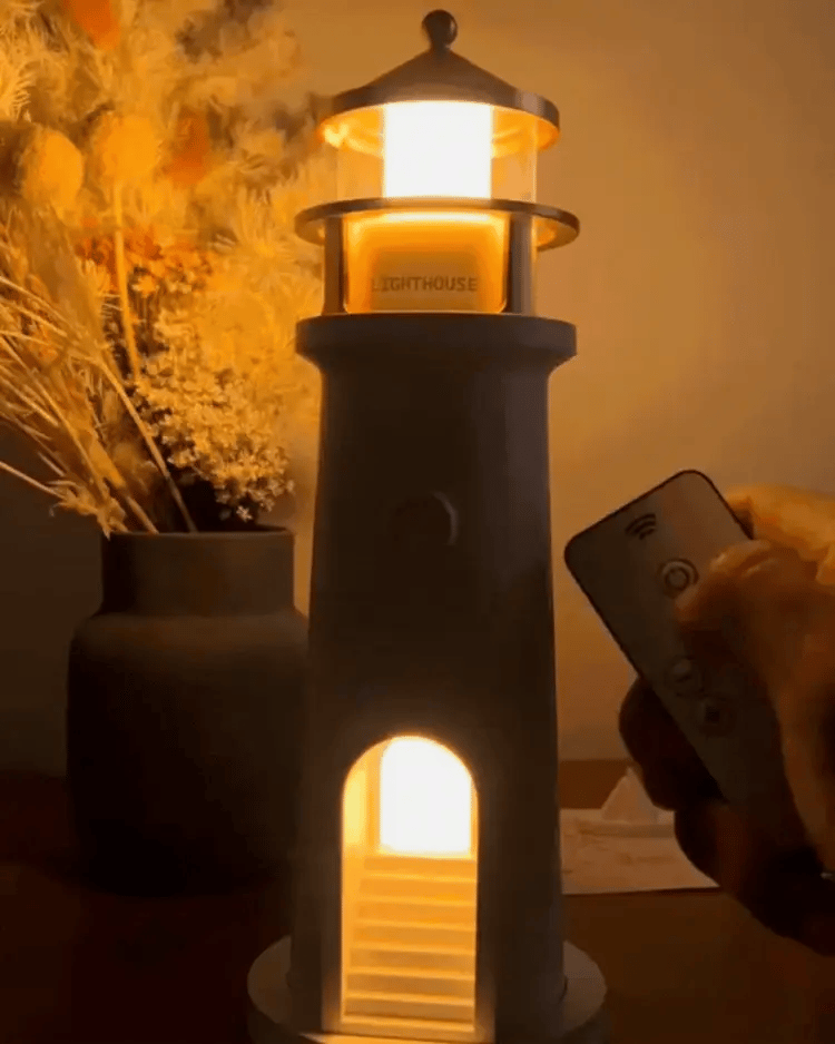 Leuchtturm Luna Lampe