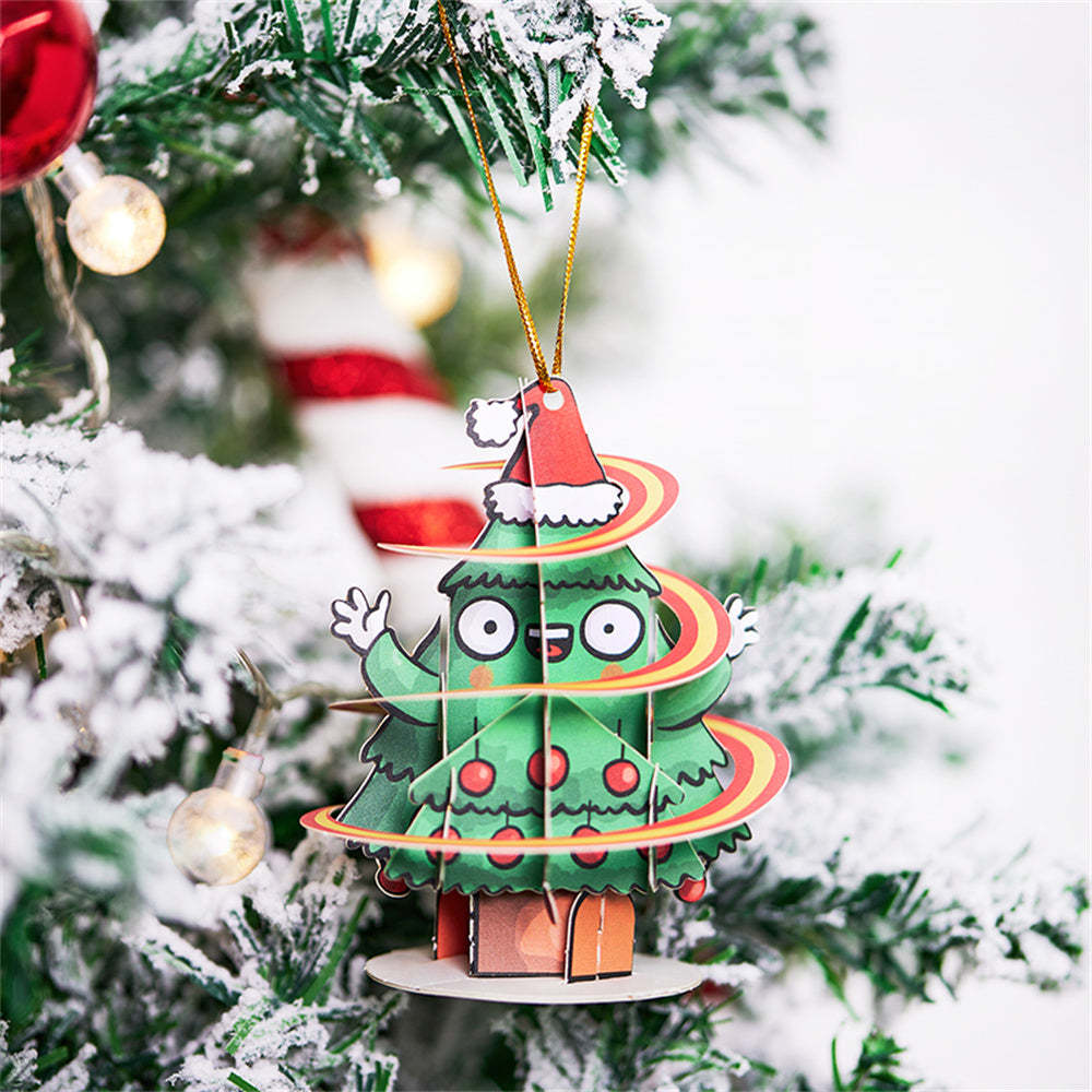 Weihnachts-3d-pop-up-karte, Weihnachtsüberraschungs-grußkarte Mit Explodierender Box - DePhotoBoxer