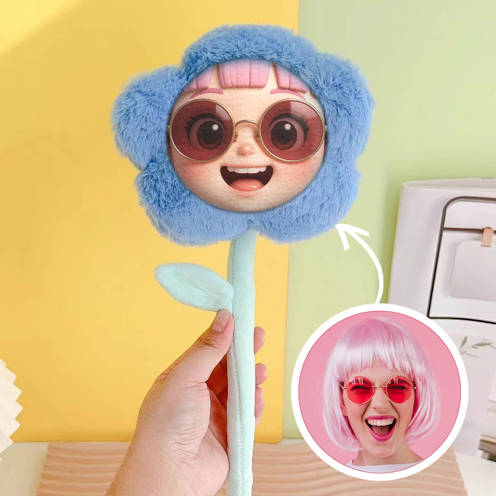 Benutzerdefinierte Plüschblumenpuppen Plüschtiere Niedliche Cartoonpuppen Blumensträuße Einzigartige Geschenke Für Freundinnen Kinder Familie