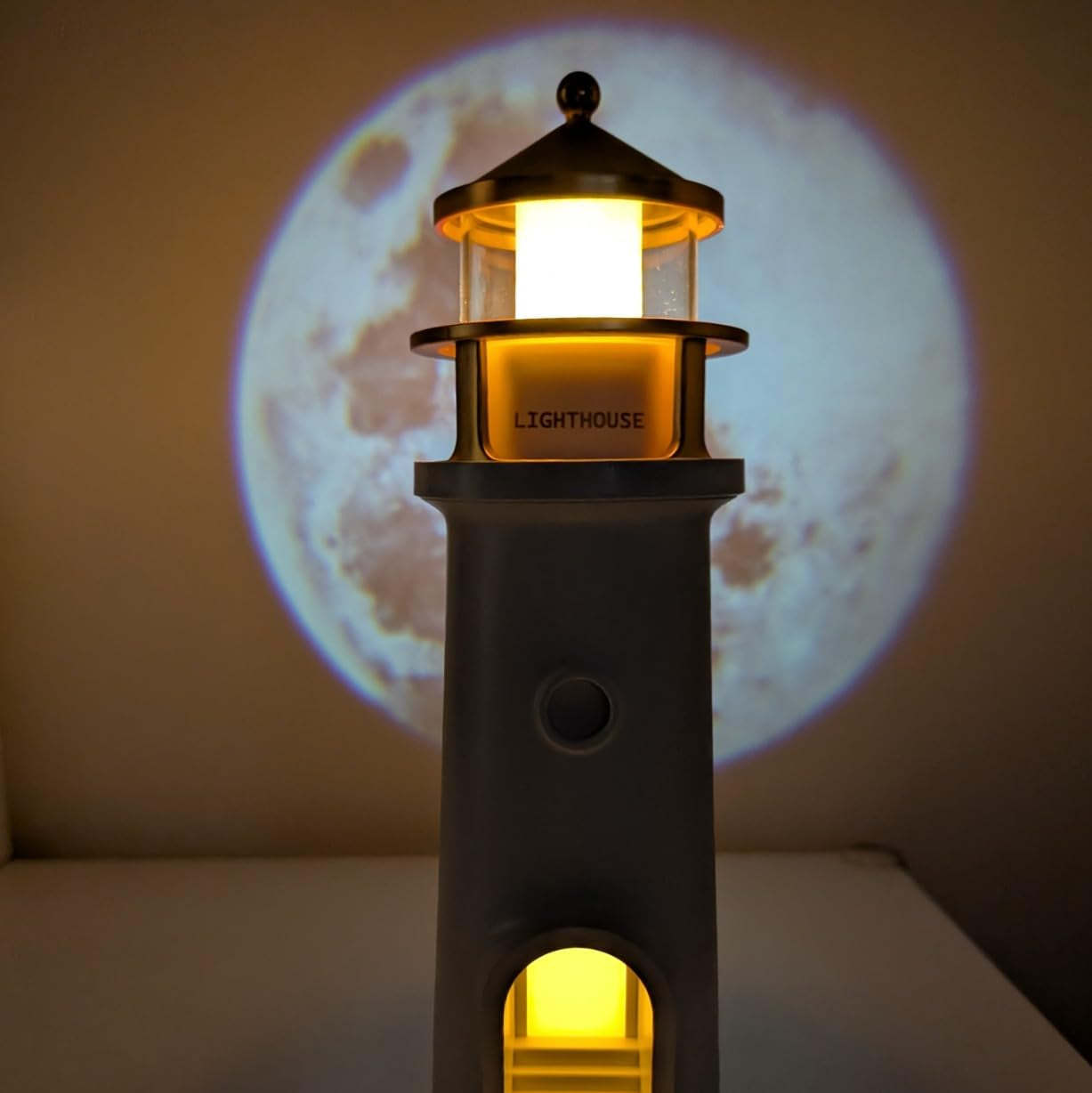 Leuchtturm Luna Lampe