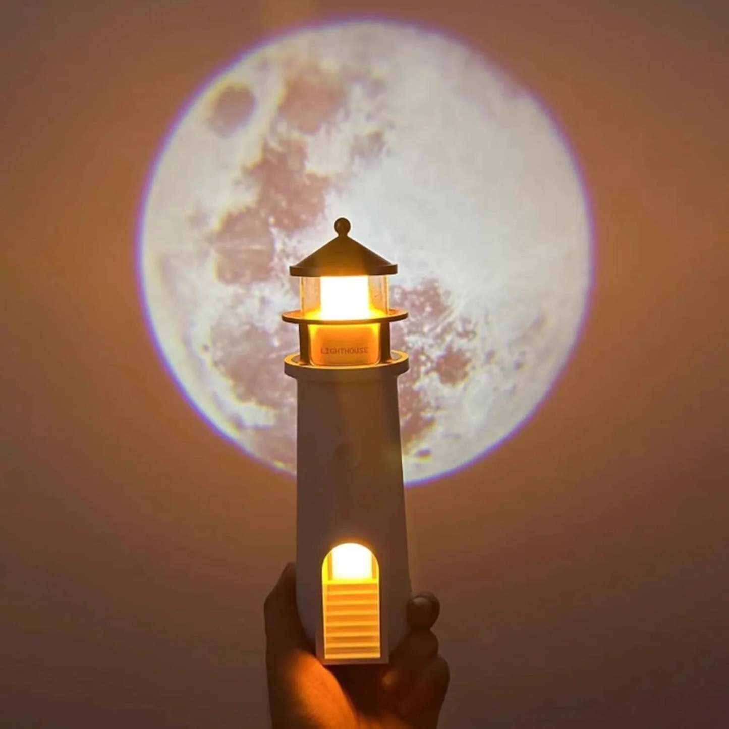Leuchtturm Luna Lampe