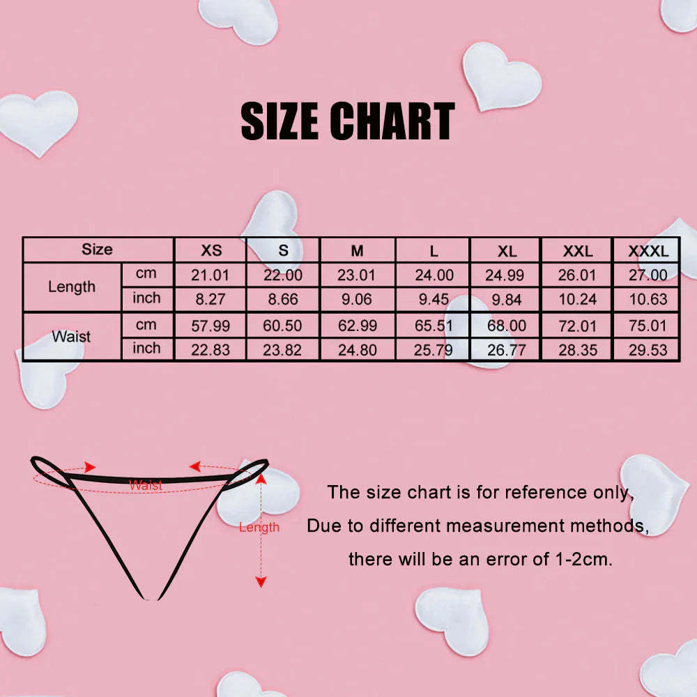 Maßgeschneiderte Sexy-gesichts-passende Unterwäsche Für Paare, Valentinstagsgeschenk Für Verliebte - DePhotoBoxer