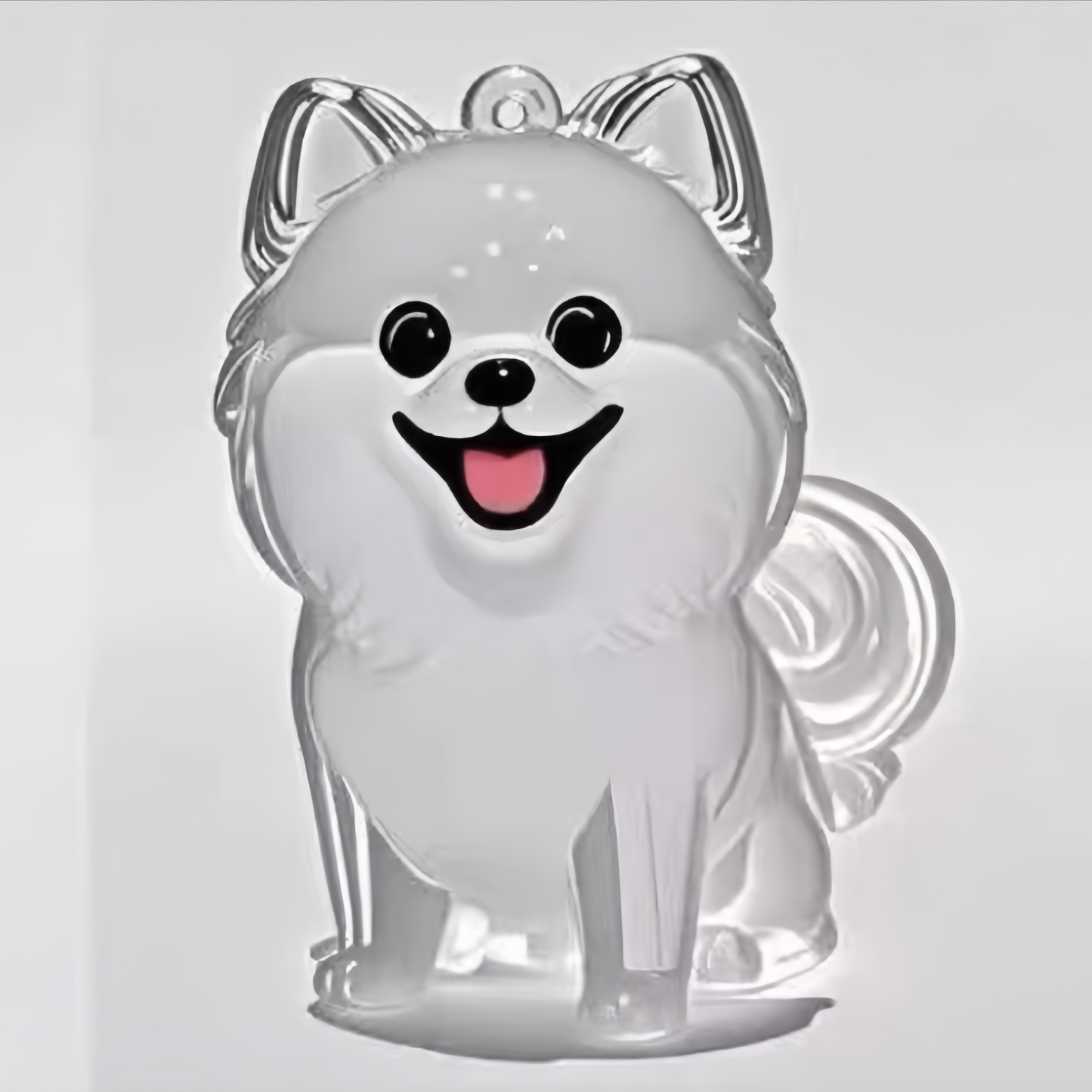 Transparente Haaraufbewahrungsflasche Mit Welpenmotiv, Niedlicher Tierhaarball, Kapsel, Anhänger, Dekoration, Gedenk-staubbox, Geschenk