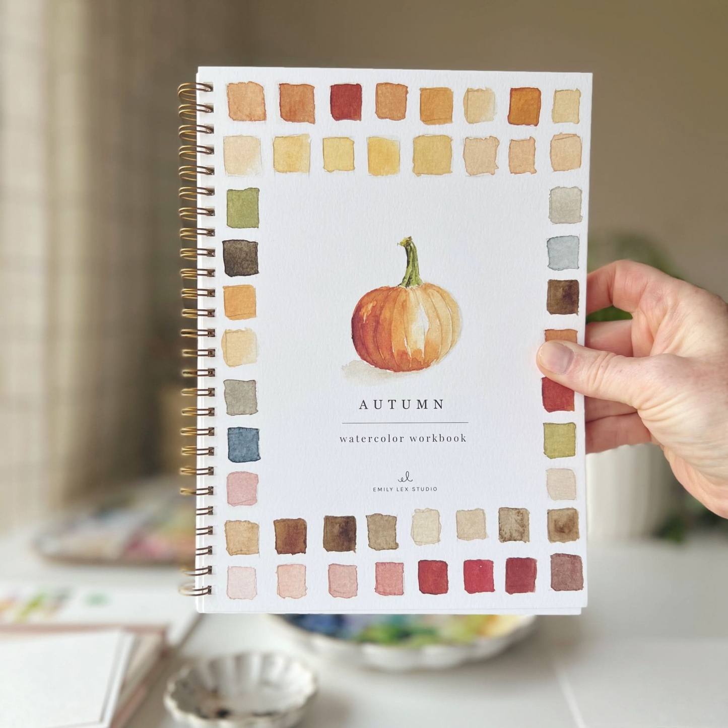 Aquarell-arbeitsbuch Verabschieden Sie Sich Von Der Angst Erwecken Sie Ihr Künstlerisches Talent - DePhotoBoxer