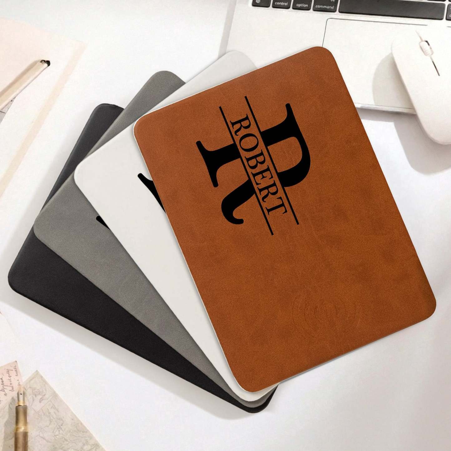 Personalized Charging Pad Dad Sketch Line Art Custom Photo Father's Day Gift For Dad - PhotoBoxer