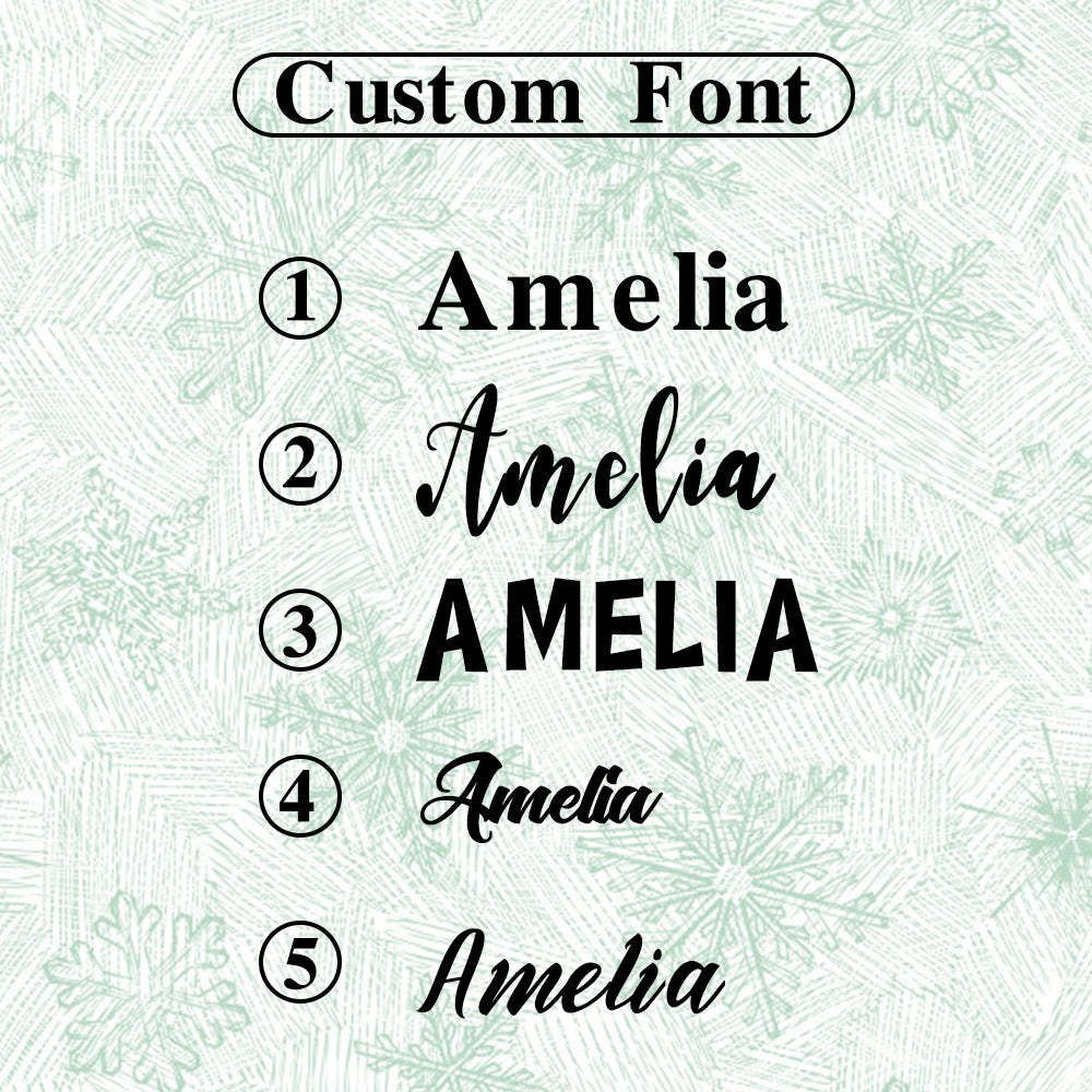 Personalized Christmas Stocking with Name Leather Patches Knitted Xmas Stockings Decoration - PhotoBoxer