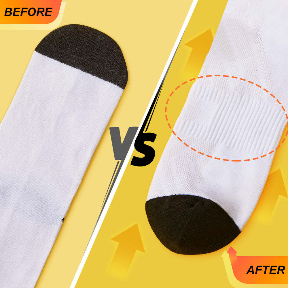 Custom Breathable Face Socks Lovely Cat Photo Socks - PhotoBoxer