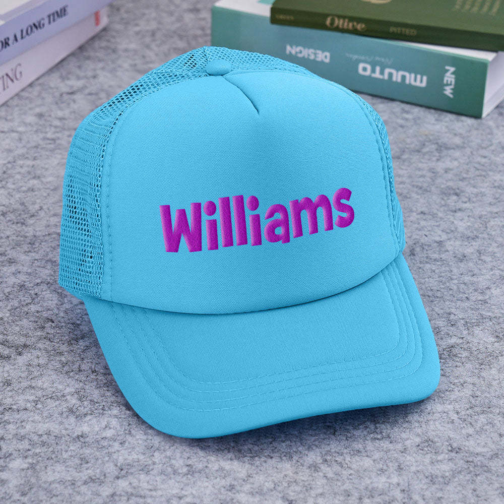 Custom Puff Print Trucker Hat Personalized Foam Trucker Caps for Adult - PhotoBoxer