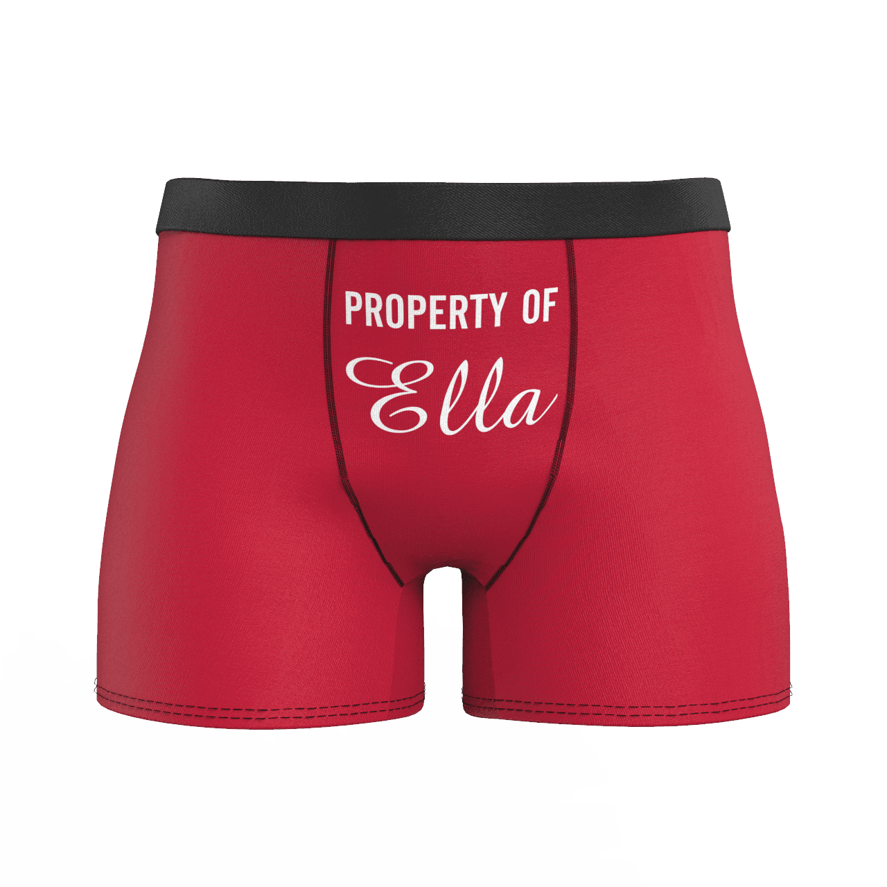 Men's Personalized Name Colorful Boxer Shorts