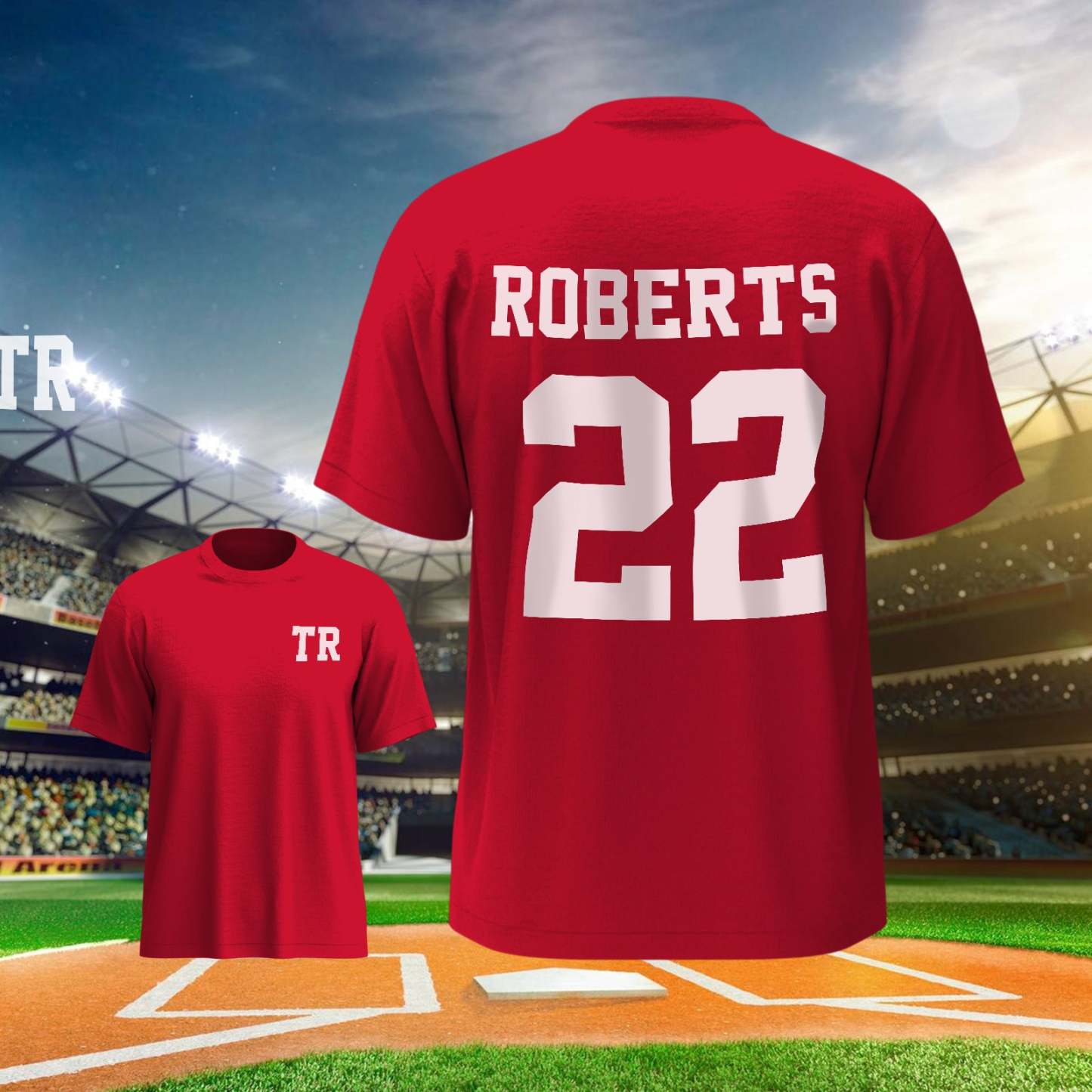 Personalized Football Name & Number Sports T-Shirt Back to School Gifts - PhotoBoxer
