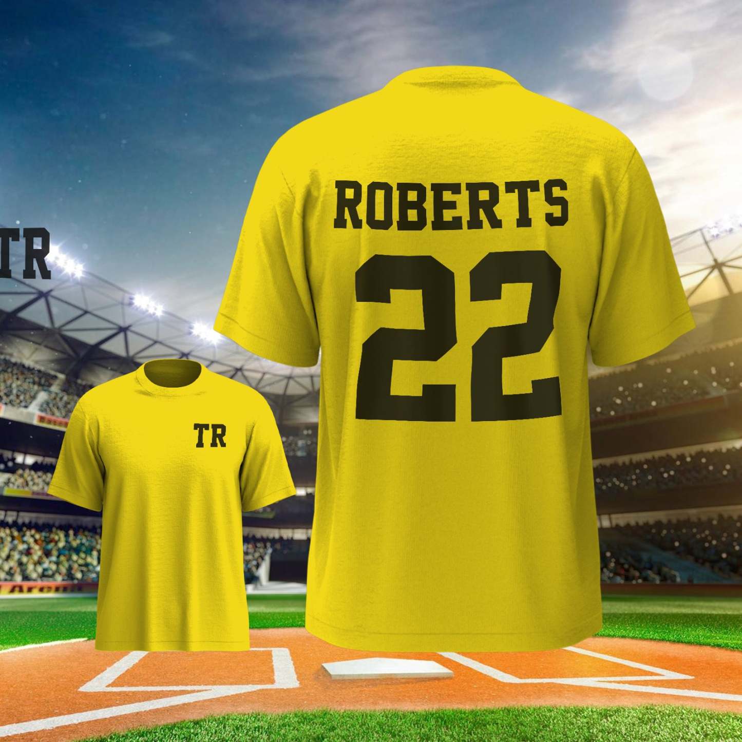 Personalized Football Name & Number Sports T-Shirt Back to School Gifts - PhotoBoxer