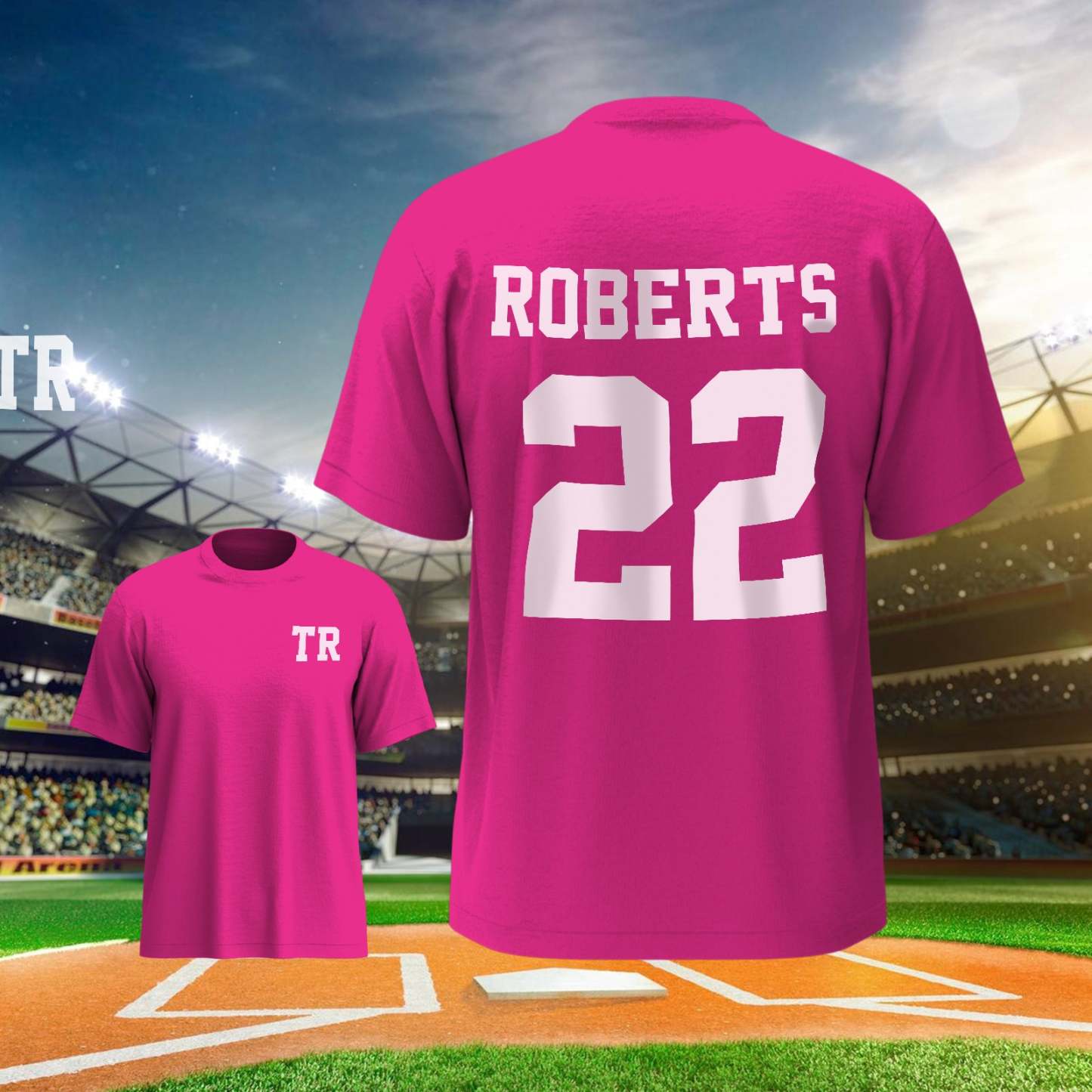 Personalized Football Name & Number Sports T-Shirt Back to School Gifts - PhotoBoxer