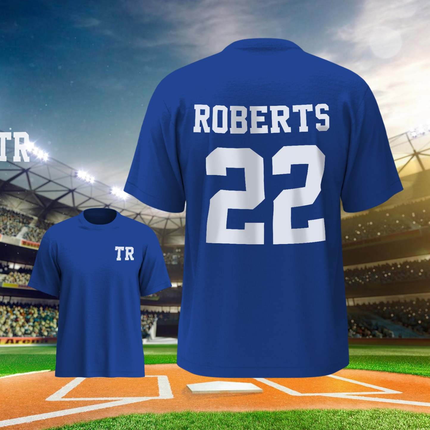 Personalized Football Name & Number Sports T-Shirt Back to School Gifts - PhotoBoxer