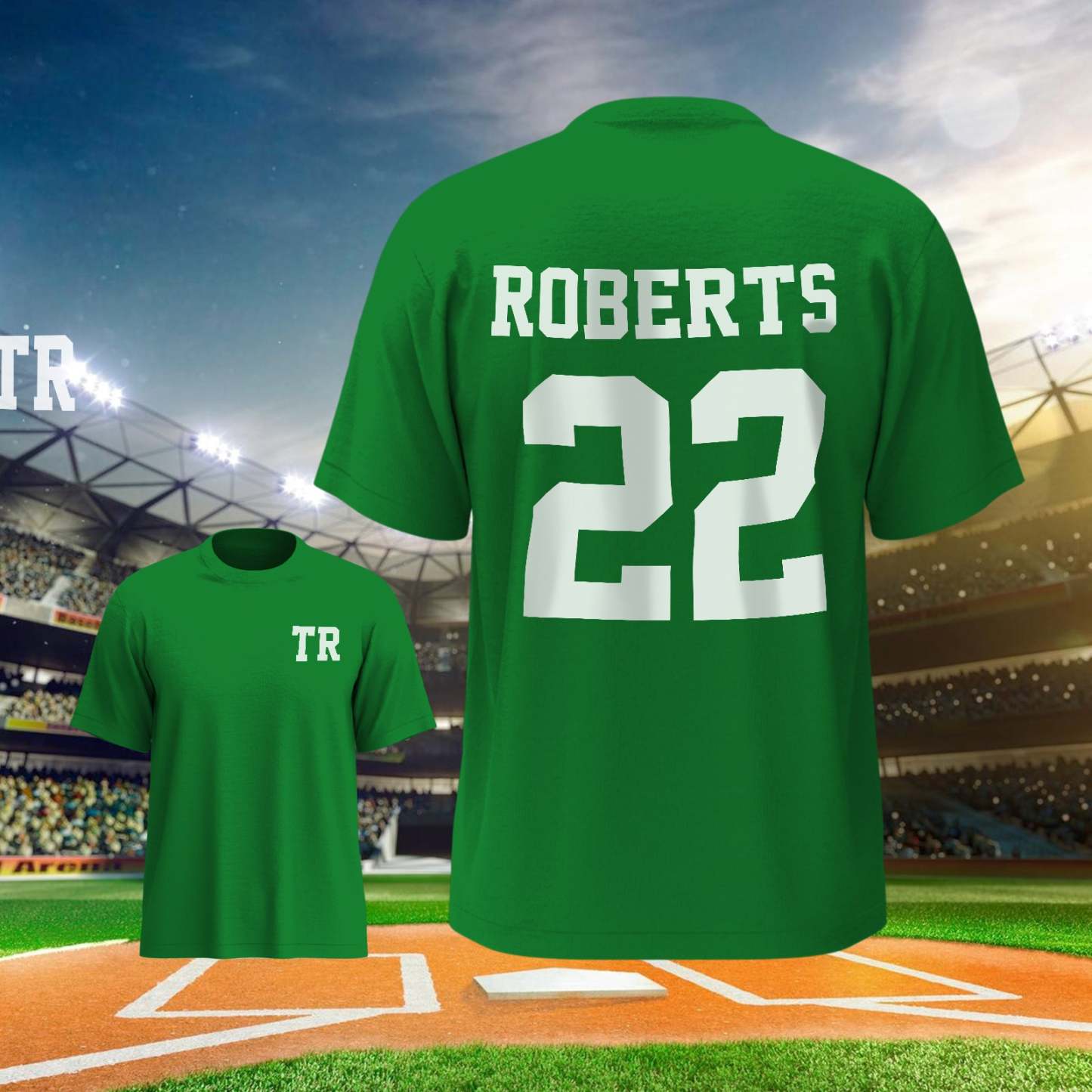 Personalized Football Name & Number Sports T-Shirt Back to School Gifts - PhotoBoxer