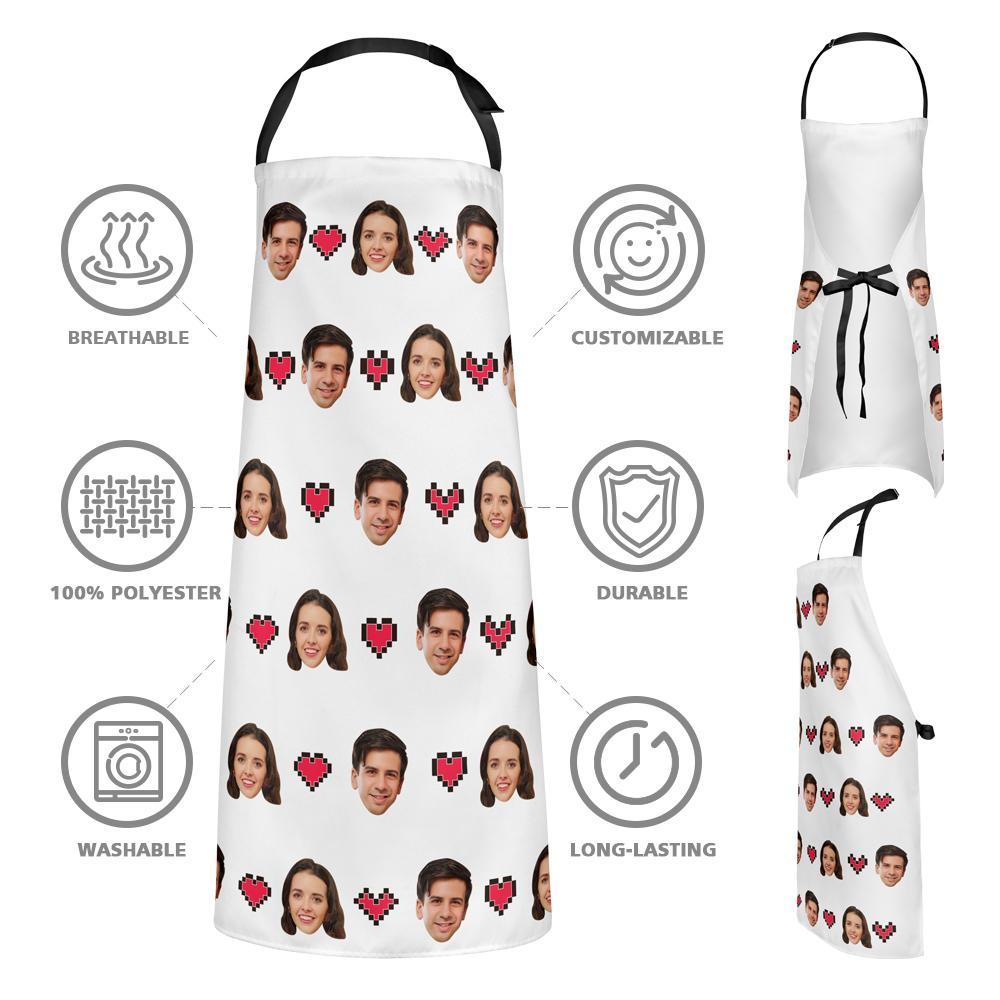 Custom Apron Photo Apron Valentine's Gifts For Your Lover