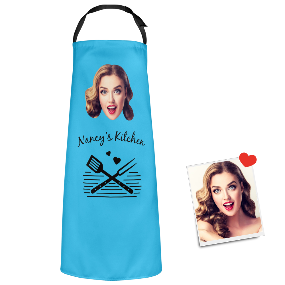 Custom Face Apron Jenny's Kitchen Mother's Day Gifts