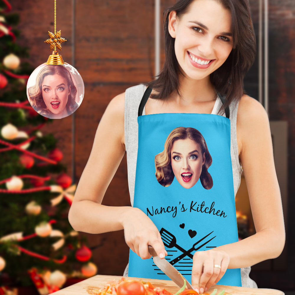 Custom Face Apron Jenny's Kitchen Mother's Day Gifts