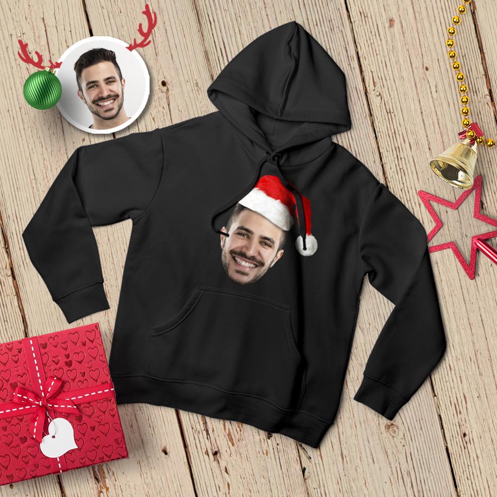 Custom Face Hoodie Multi-color Custom Sweatshirts for Woman Christmas Gift