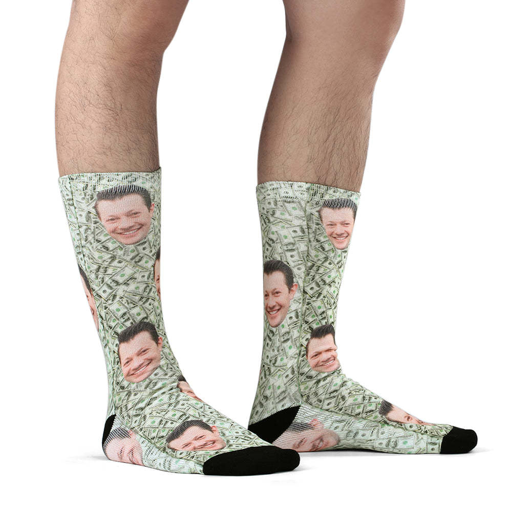 Custom Money Socks - PhotoBoxer