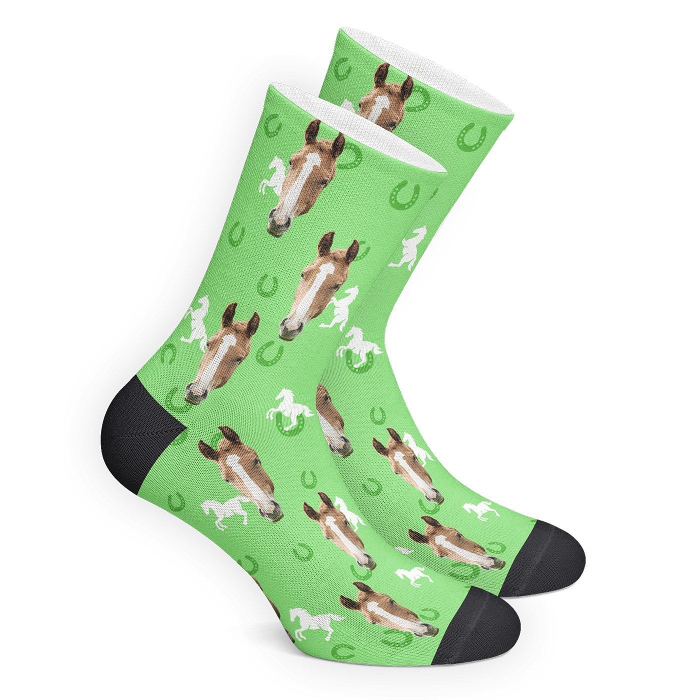 Custom Horse Socks - PhotoBoxer