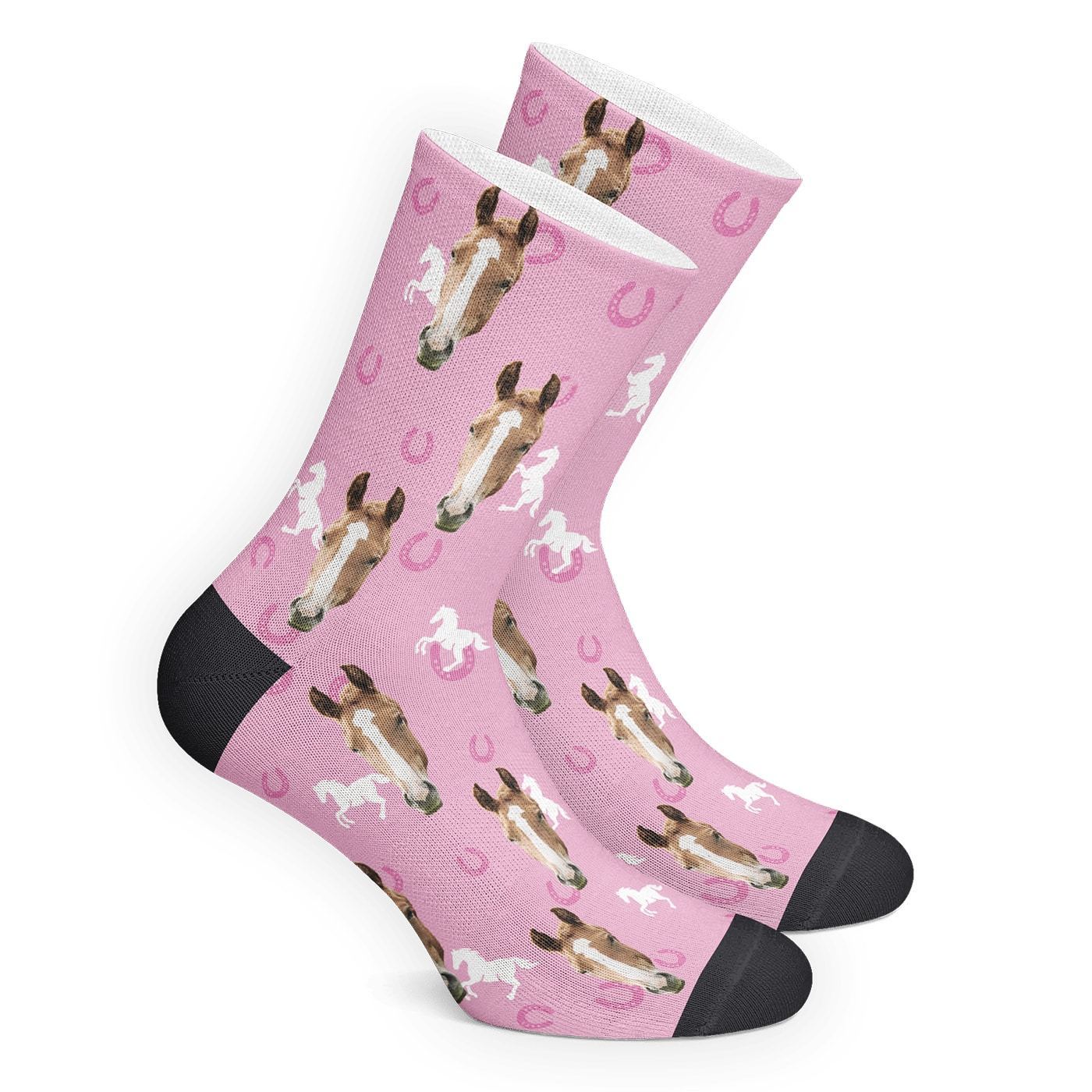 Custom Horse Socks - PhotoBoxer
