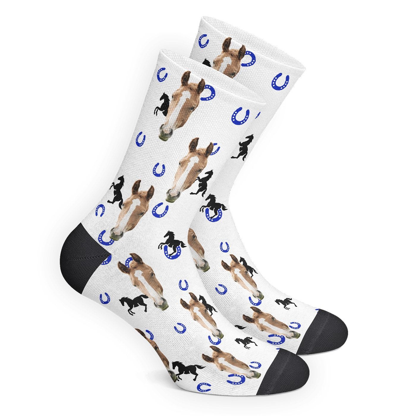 Custom Horse Socks - PhotoBoxer