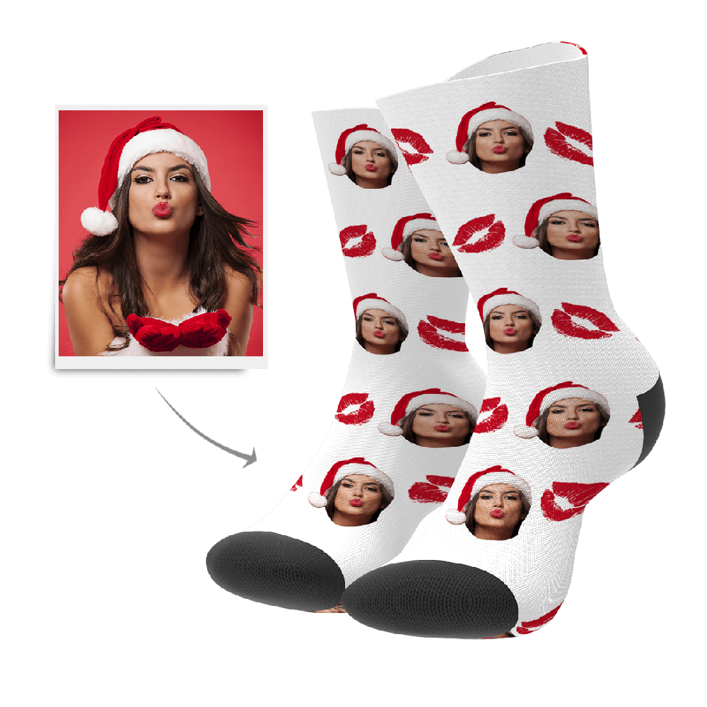 Custom Kiss Socks - PhotoBoxer