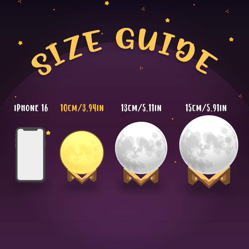 Geschenk Für Mama, Foto-mondlampe, Personalisiertes 3d-gedrucktes Bildlicht, Mondmalerei-licht - meinemondlampe