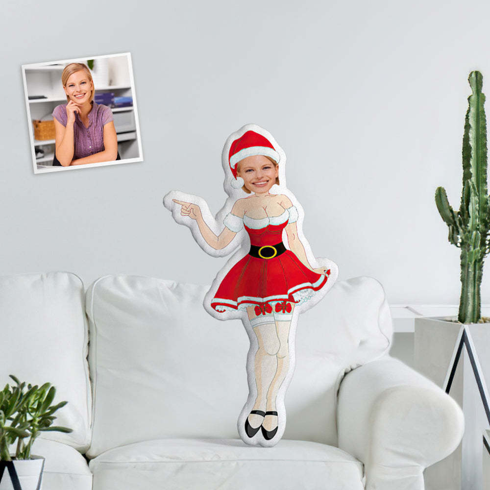 Mein Gesichtskissen Benutzerdefiniertes Kissen Gesicht Körperkissen Für Ihr Personalisiertes Weihnachtsfoto-kissen - meinemondlampe
