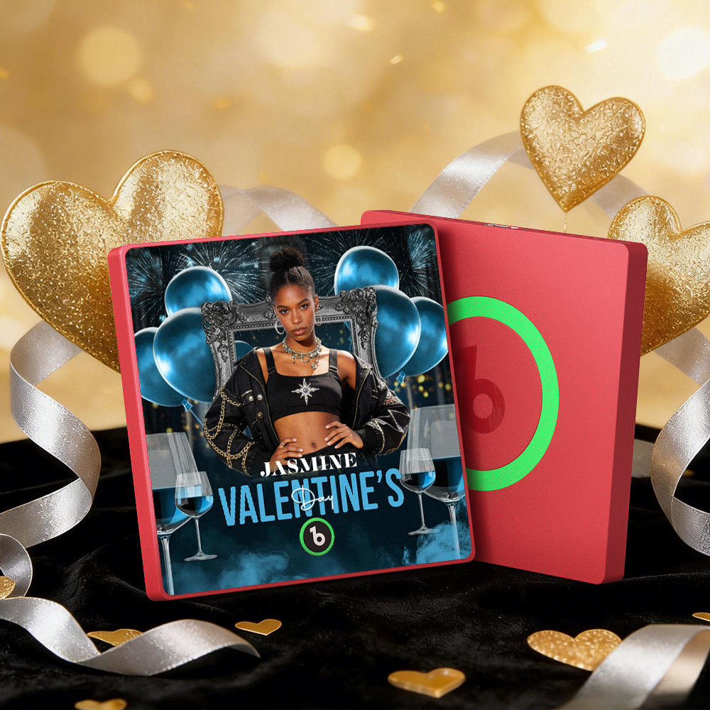 Individuell Gestaltbarer Musik-kühlschrankmagnet Mit Blauem Ballon Und Buntem Rahmen – Ein Kühlschrankmagnet Mit Musikfunktion, Der Lieder Abspielen Kann – Ein Perfektes Valentinstagsgeschenk - meinemondlampe