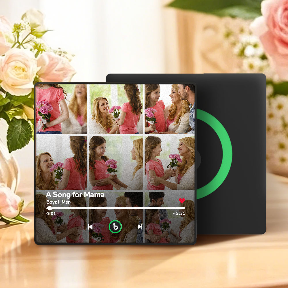 Musik-kühlschrankmagnet Als Muttertagsgeschenk, Neues 4.0-upgrade, Musik-foto-wandaufkleber, Der Musik Ohne Handy Abspielt, Mehrere Stile, Geschenk Für Mama - meinemondlampe