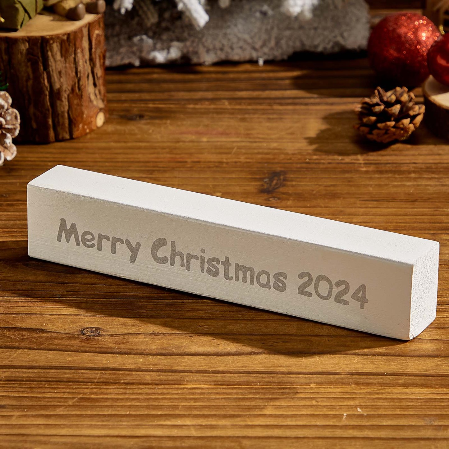 Personalisierte Schneemann-holzdekoration Mit Led-licht, Tischdekoration, Winter-namensblockschild, Urlaubsparty-zubehör, Weihnachtsgeschenk Für Die Familie - meinemondlampe