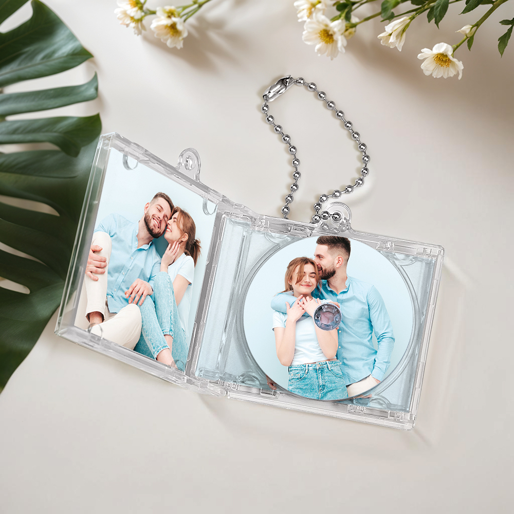 Personalisierter Album-cd-schlüsselanhänger