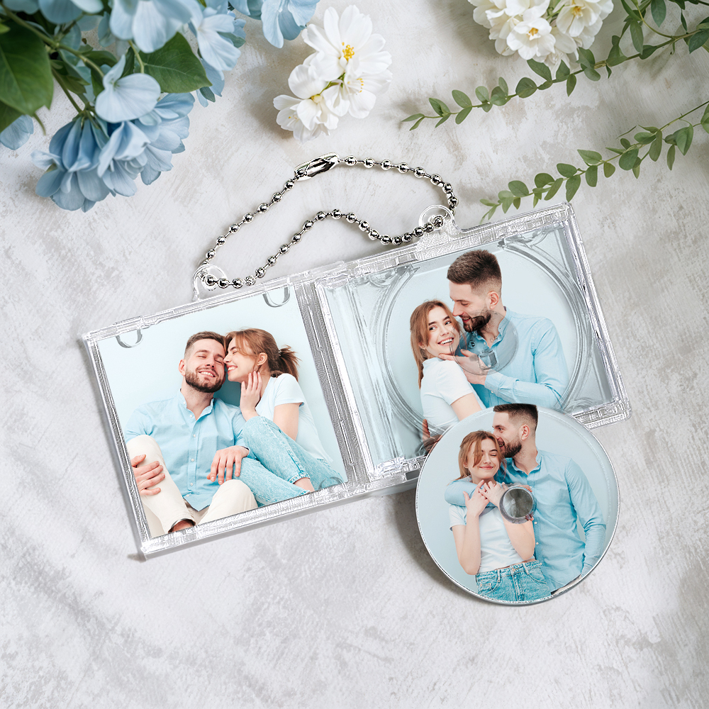 Personalisierter Album-cd-schlüsselanhänger