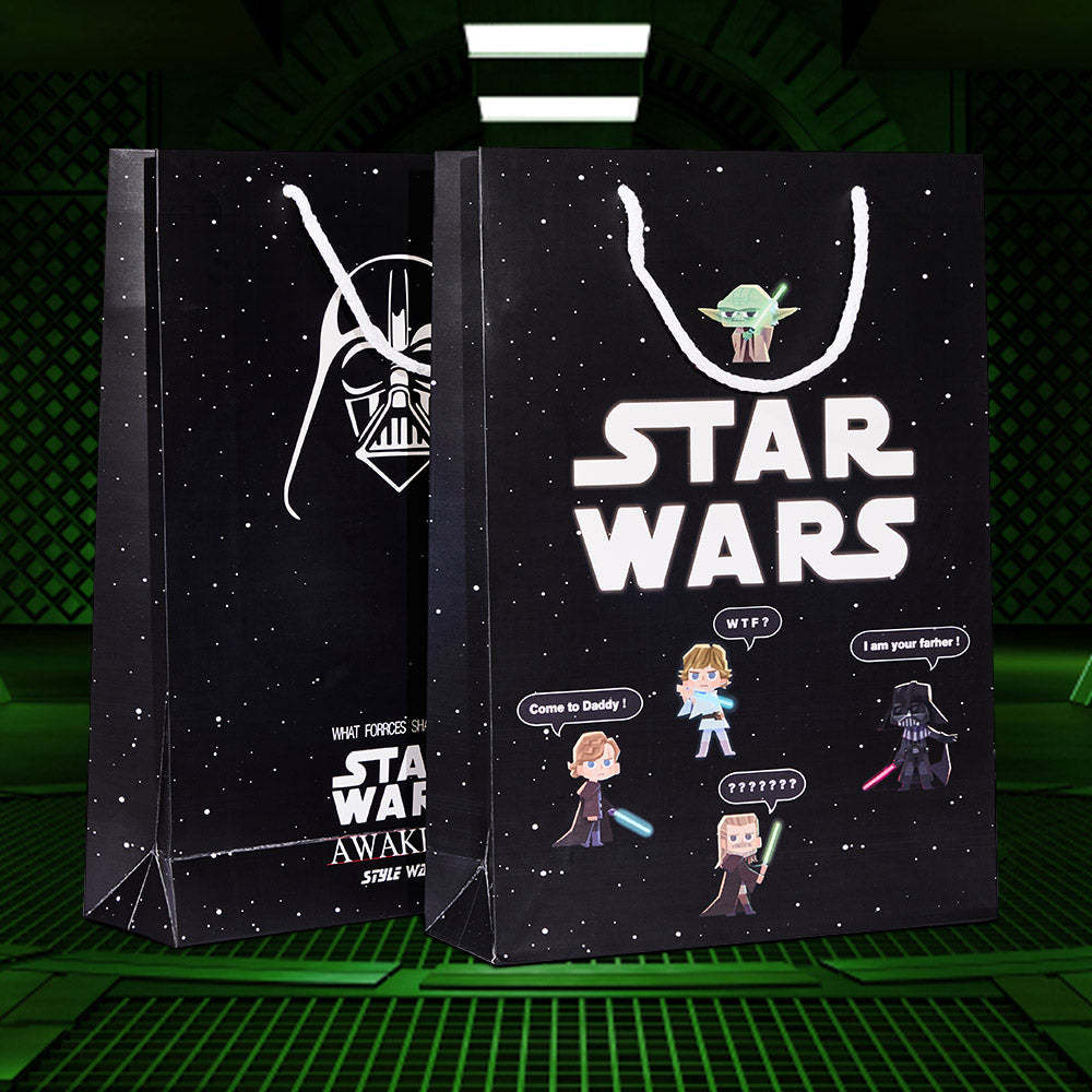 Lichtschwert Geschenktüte Star Wars - meinemondlampe