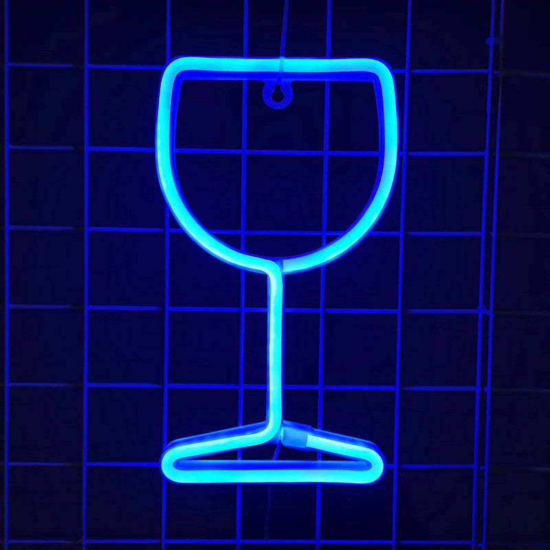 Neon-leuchtreklame, Led-nachtlicht, Rotes Neon-bar-schild, Bierzapfanlage, Geschenk Für Kinder - meinemondlampe