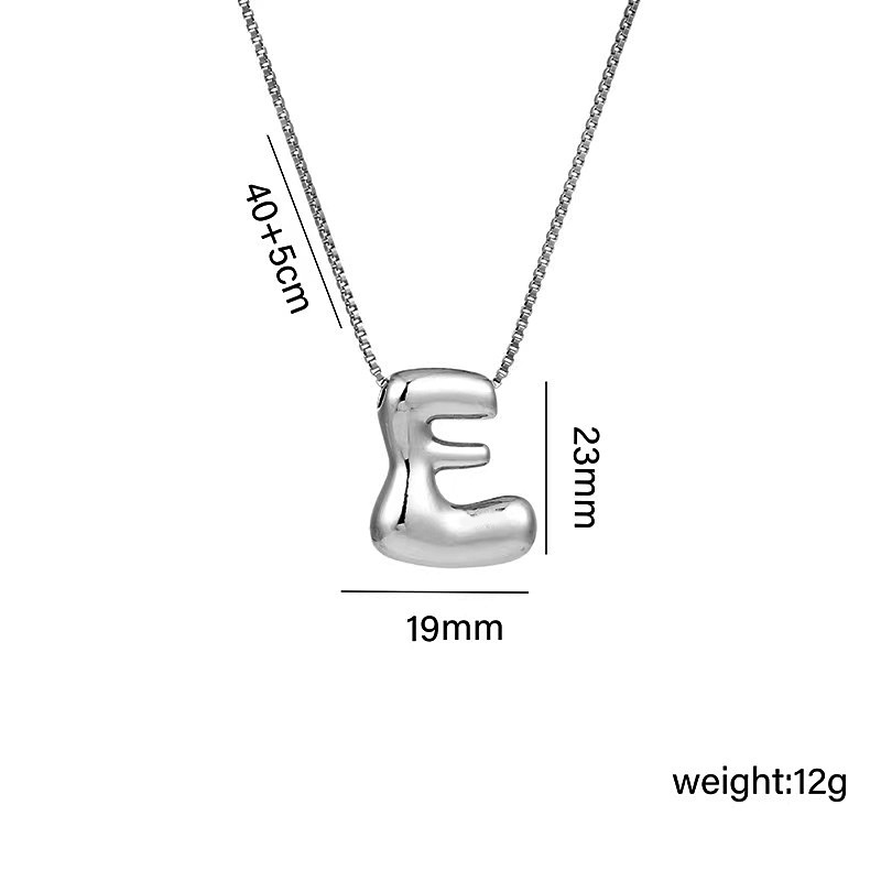 Valentinstagsgeschenk, Halskette Mit Buchstabenanhänger, Weihnachtsgeschenk Für Sie - meinemondlampe