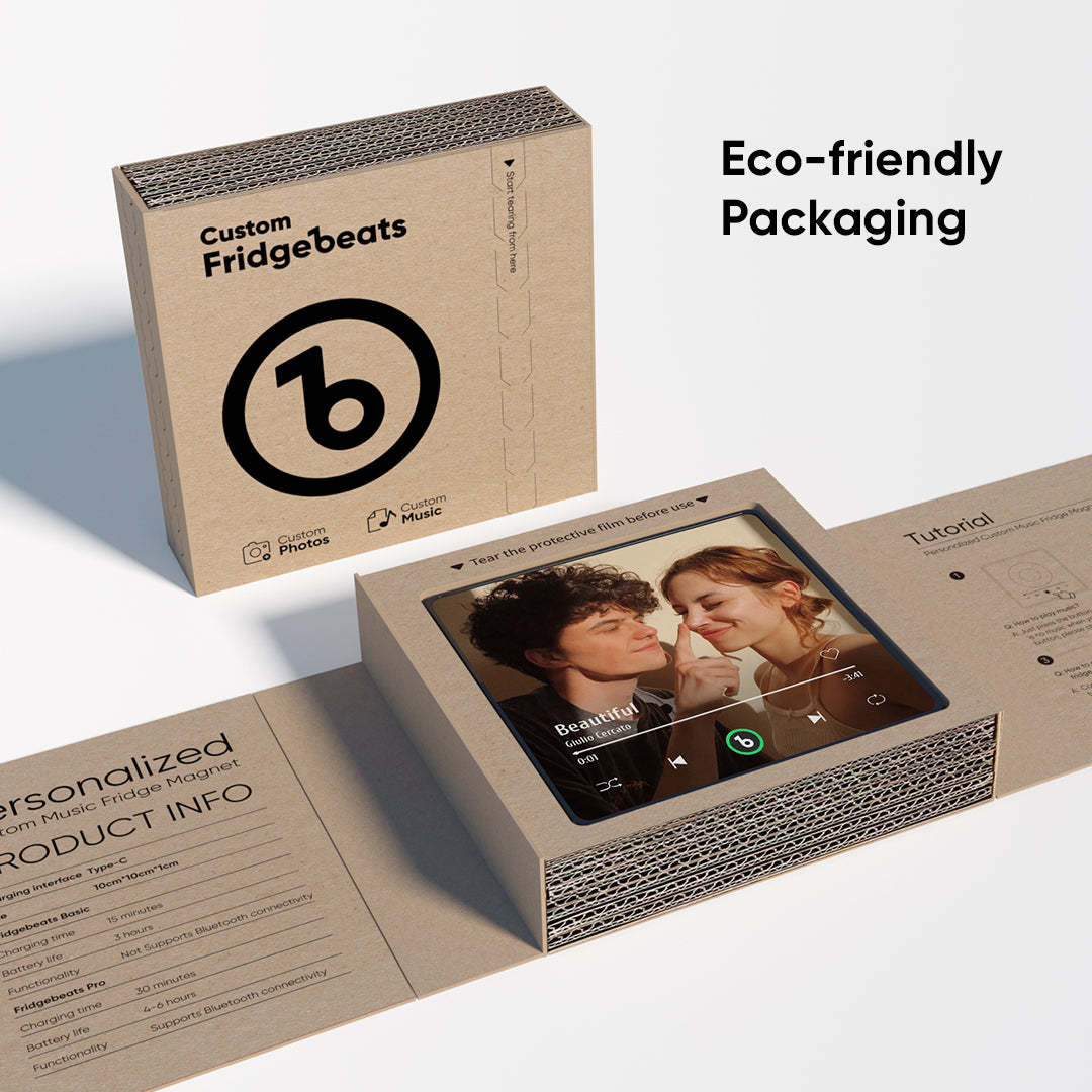 Personalisierter Musik-kühlschrankmagnet Zum Vatertag, Geschenk, Bunter Rahmen, Album, Kühlschrankmagnet, Musik-wandfotoaufkleber, Musikwerk, Das Als Geschenk Gespielt Werden Kann - meinemondlampe