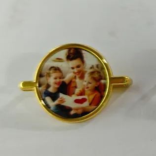 Benutzerdefinierter Uhrenarmband-anhänger, Personalisierter Smartwatch-foto-anhänger - meinemondlampe