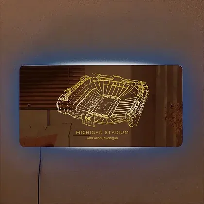 Ohio Stadium Custom Your Slogan Text Personalisiertes Geschenk Für Sportliebhaber - meinemondlampe