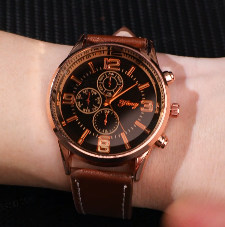 Geschenkset Zum Vatertag, Personalisierte Herrenuhr Mit Namen Und Geldbörse, Geschenkbox Für Männer