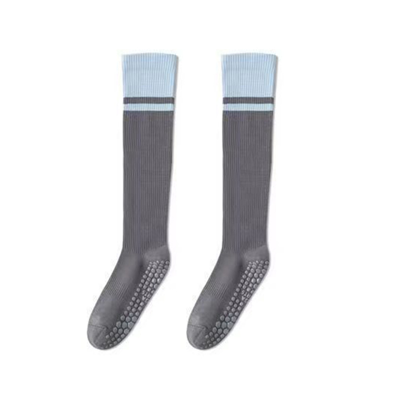 Calcetines De Agarre De Yoga A Media Pantorrilla Para Mujer, Calcetines De Agarre De Pilates De Silicona Antideslizantes, Calcetines De Agarre Antideslizantes Profesionales, Calcetines Deportivos De Piso De Fitness Para Adultos De Otoño E Invierno - santacalcetines