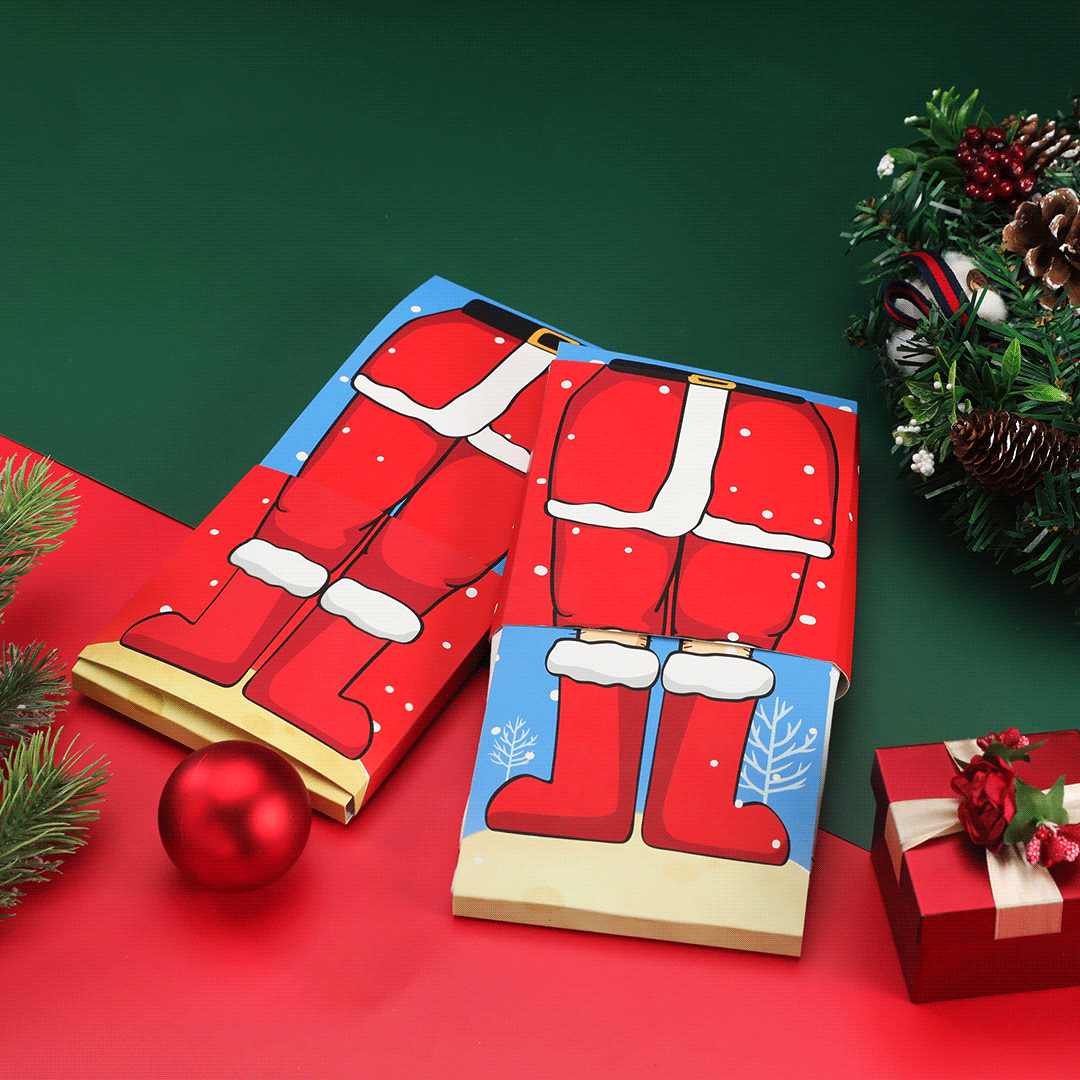 Paquete de regalo de Navidad para calzoncillos tipo bóxer