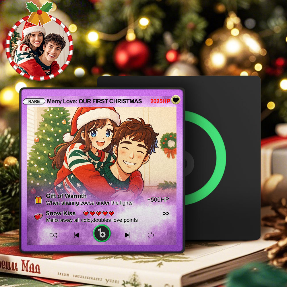 Regalos De Halloween Imán De Nevera Con Foto Personalizado Música Que Se Puede Reproducir Sin Celular Imán De Nevera Con Música