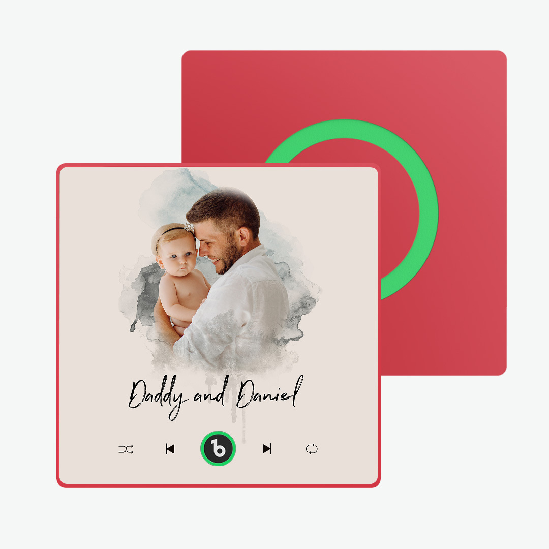 Imán De Nevera Con Música De Color Morado Y Amatista Personalizado, Nuevo Adhesivo De Pared Con Foto Musical De Actualización 4.0 Que Reproduce Música Sin Teléfono Móvil, Varios Estilos, Regalos Para Parejas - santacalcetines