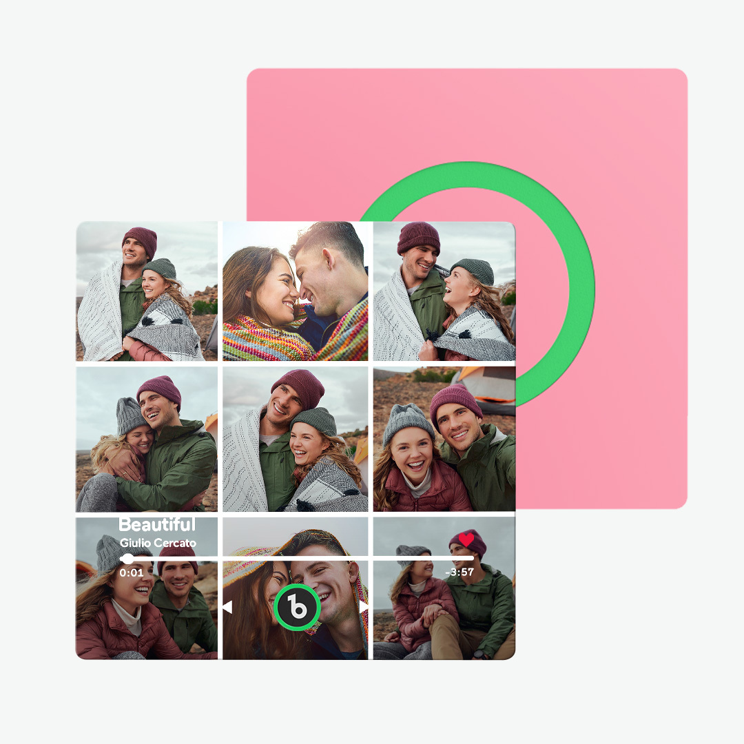Imán De Nevera Con Música De Color Morado Y Amatista Personalizado, Nuevo Adhesivo De Pared Con Foto Musical De Actualización 4.0 Que Reproduce Música Sin Teléfono Móvil, Varios Estilos, Regalos Para Parejas - santacalcetines
