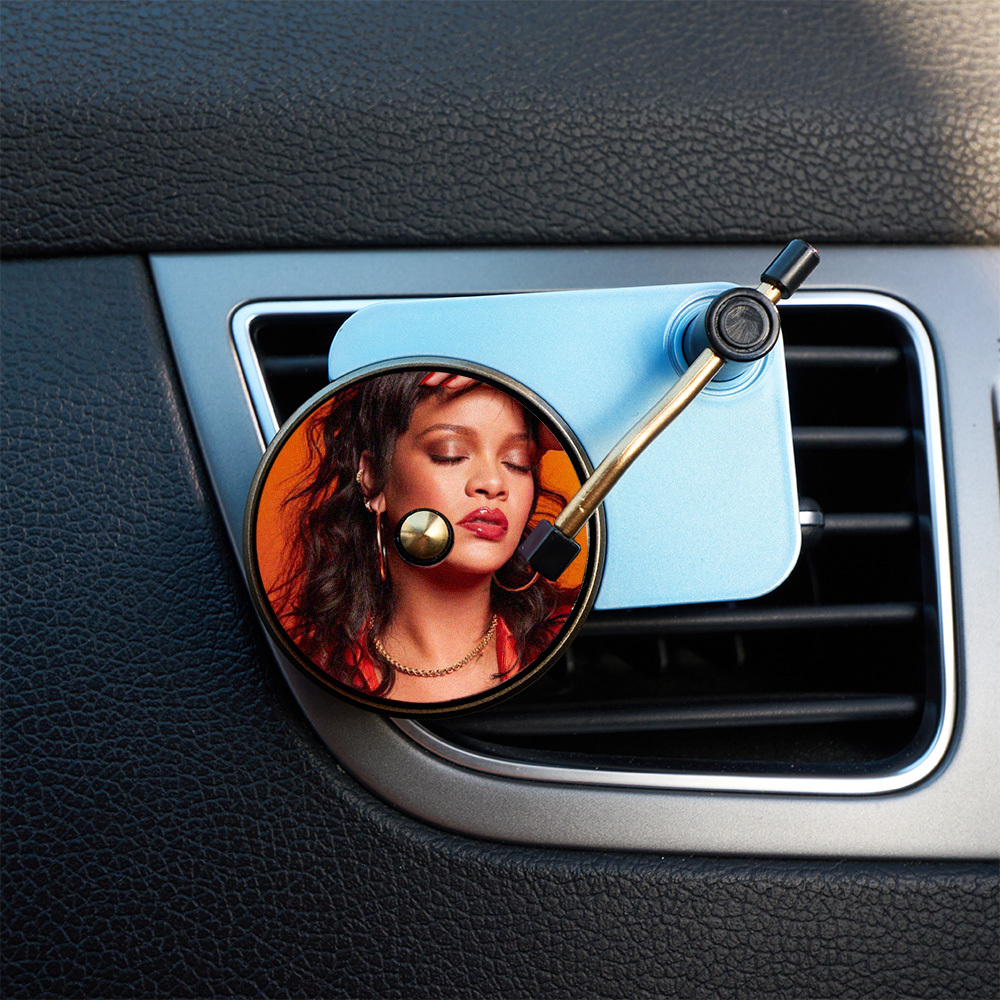 Personaliza Los Ambientadores De Vinilo Para Tocadiscos, Diseña Tu Coche Con Tus Álbumes Favoritos, Ambientador Rosa Para Coche, Tocadiscos Pop Smoke - santacalcetines